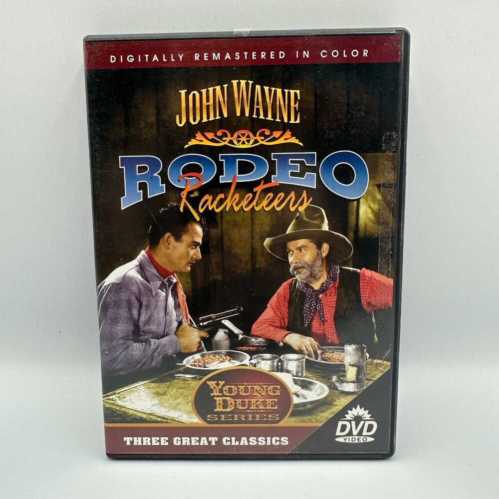 John Wayne Rodeo Racketeers Digitally Remastered Young Duke Classic Series DVD